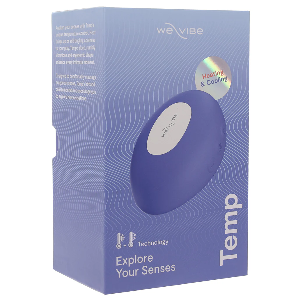 We-Vibe Temp Temperature Play Vibe in Lavender Blue - Image 9