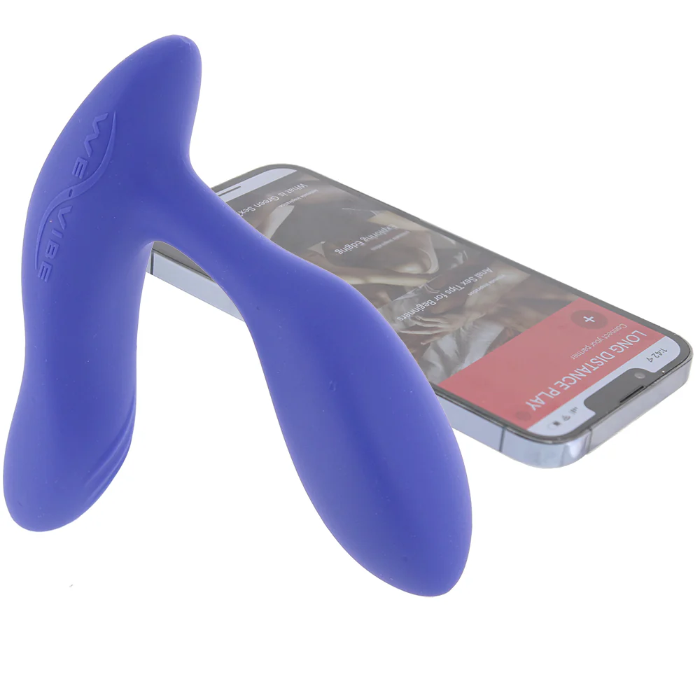 We-Vibe Vector+ Prostate Massager in Royal Blue - Image 2