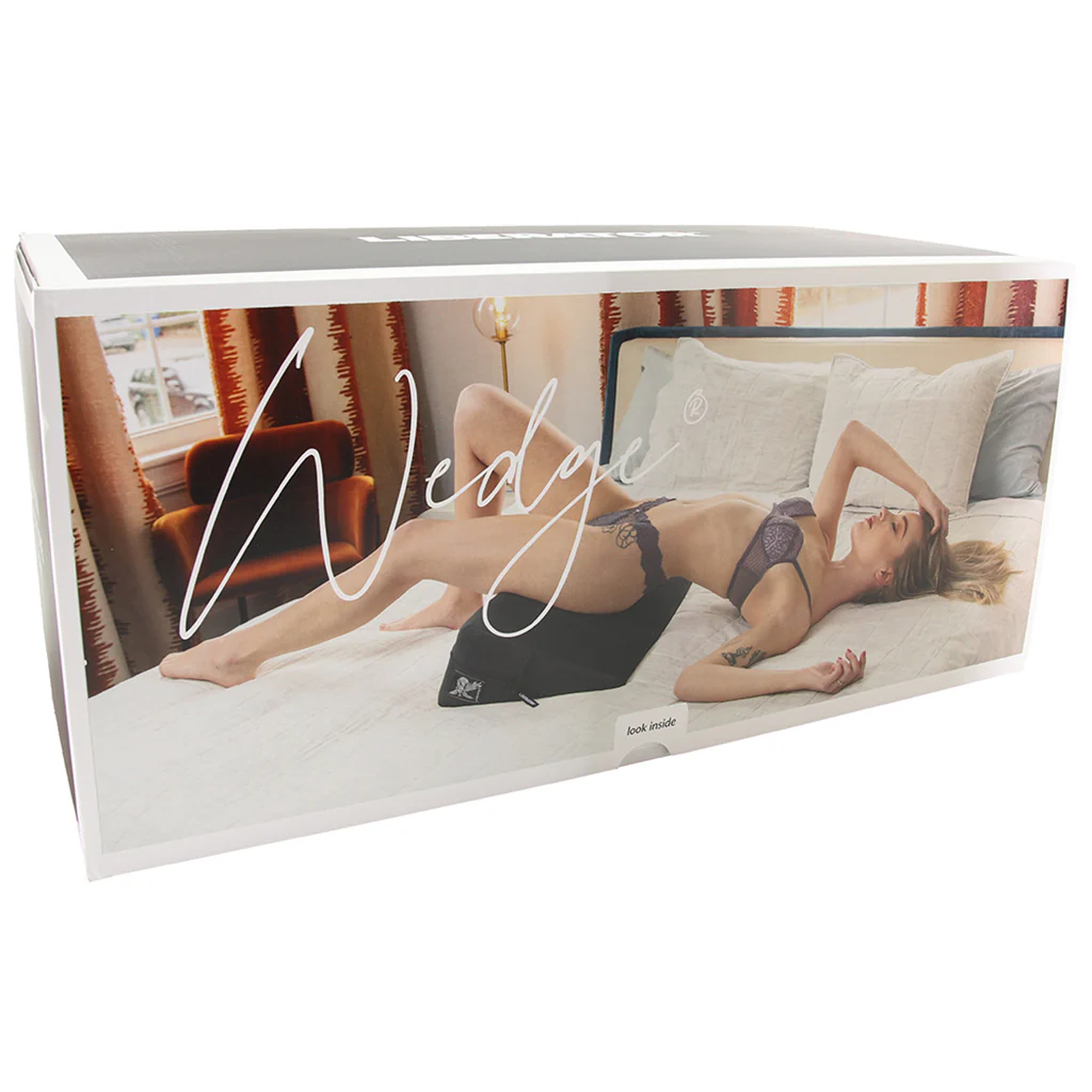 Wedge Sex Pillow in Velvet Black - Image 9