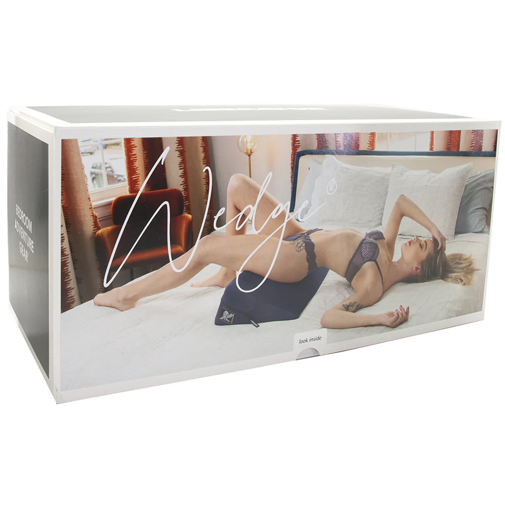 Wedge Sex Pillow in Velvet Blue - Image 9