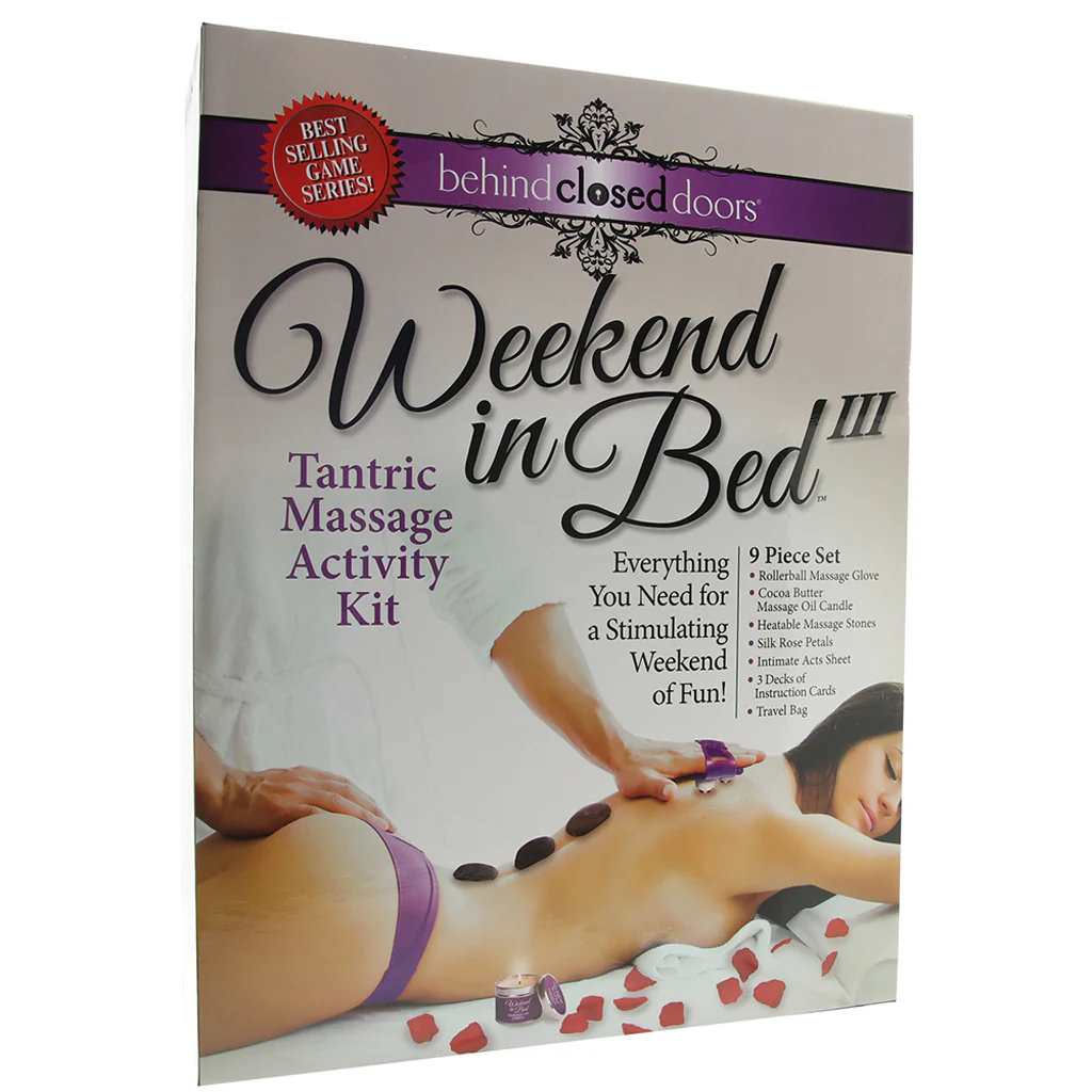 Weekend in Bed 3 Tantric Massage Activity Kit - Image 6