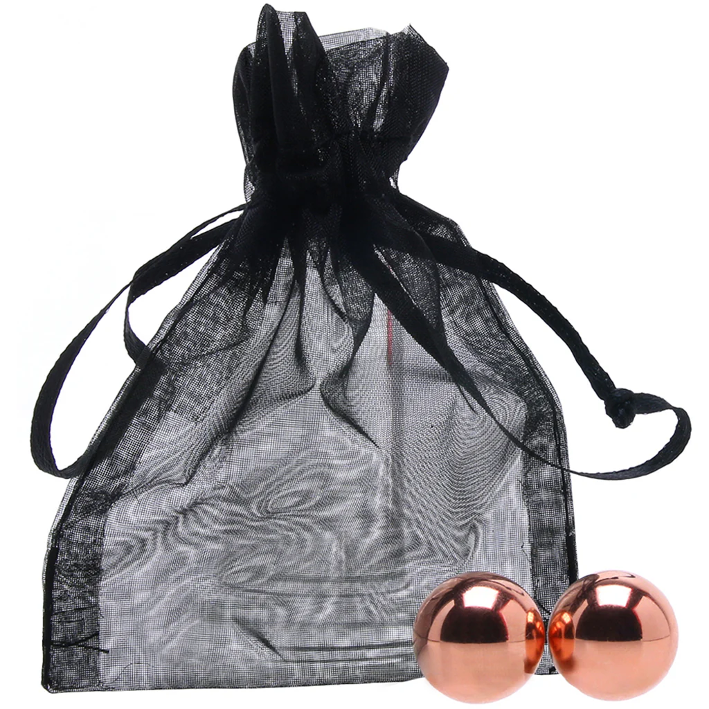 PinkCherry Weighted Kegel Balls in Rose Gold - Image 3