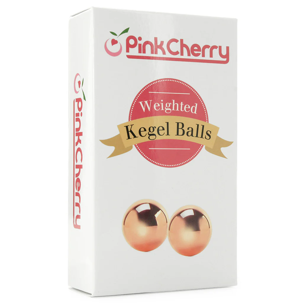 PinkCherry Weighted Kegel Balls in Rose Gold - Image 9