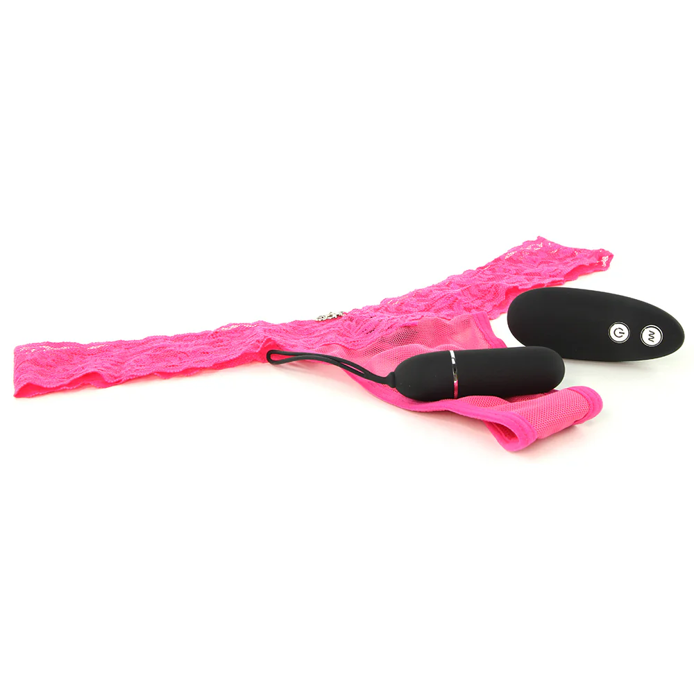 Wireless Remote Vibrating Pink Panties /L - Image 3