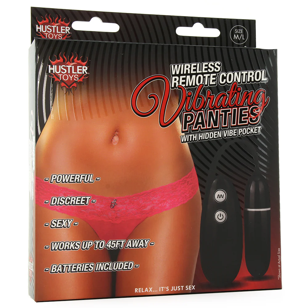 Wireless Remote Vibrating Pink Panties /L - Image 6
