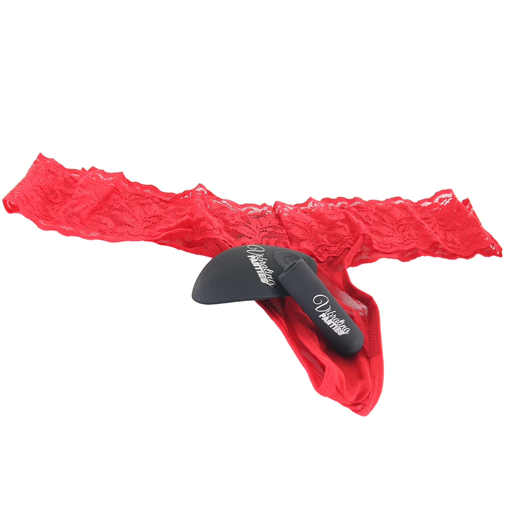 Wireless Remote Vibrating Red Panties /L - Image 3