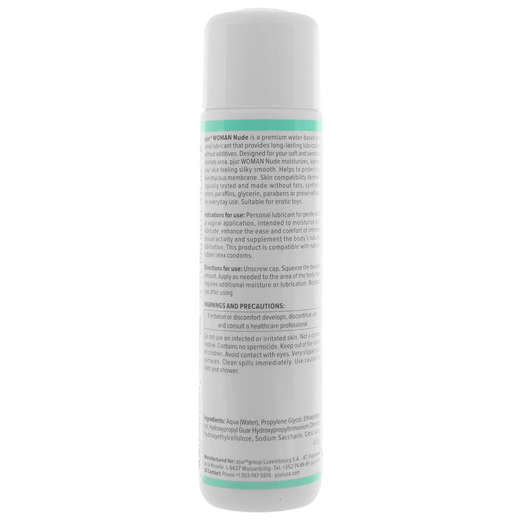 Woman Glycerin Free Water Based Lube in 3.4oz/100ml - Image 2