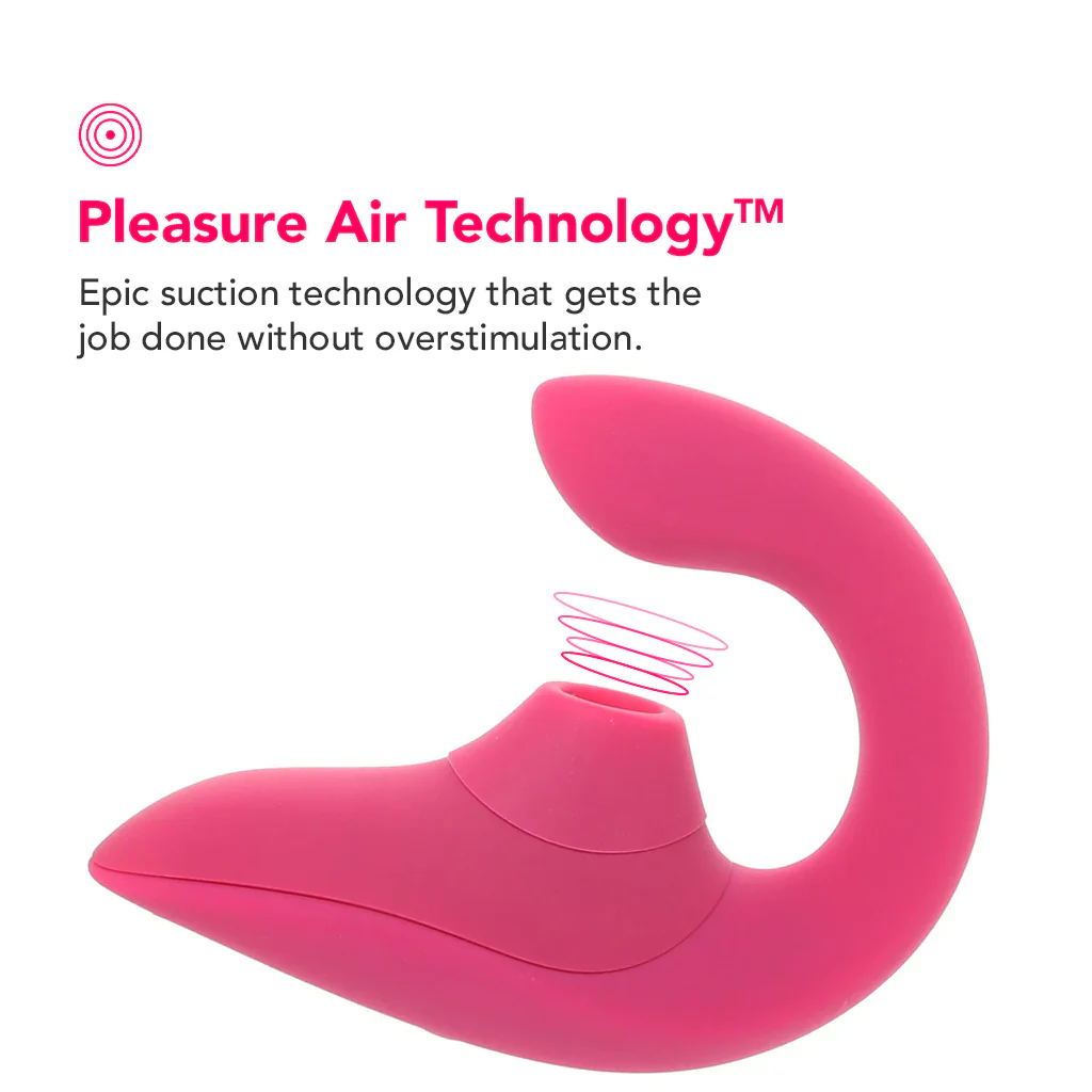 Womanizer Blend Dual Stimulator in Pink - Image 3