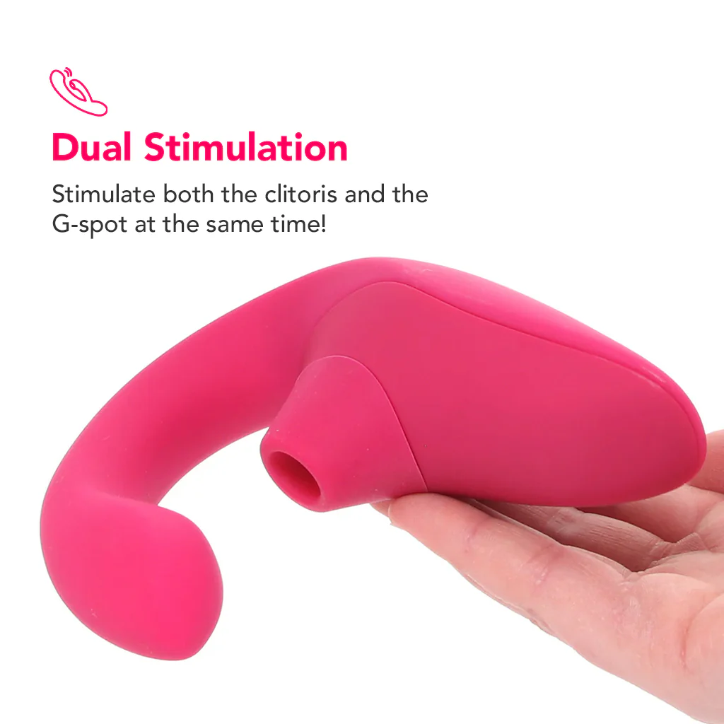 Womanizer Blend Dual Stimulator in Pink - Image 4