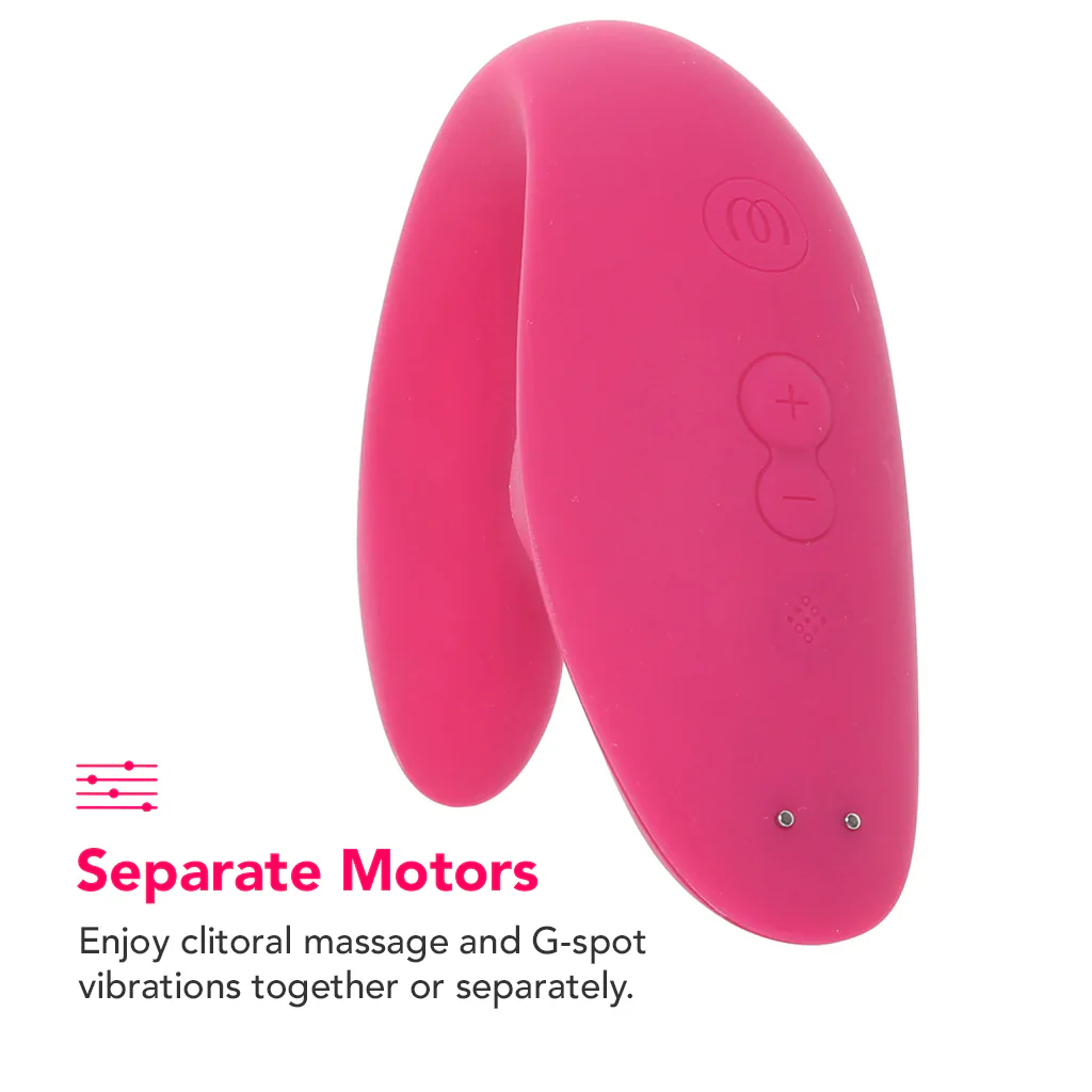 Womanizer Blend Dual Stimulator in Pink - Image 5