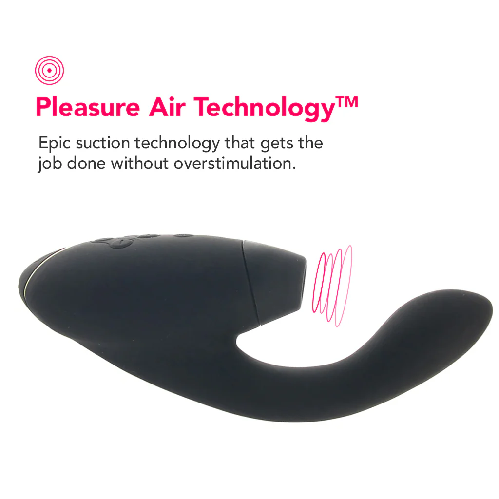 Womanizer Duo 2 Clitoral & G-Spot Stimulator in Black - Image 6