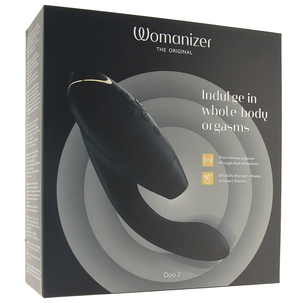 Womanizer Duo 2 Clitoral & G-Spot Stimulator in Black - Image 9