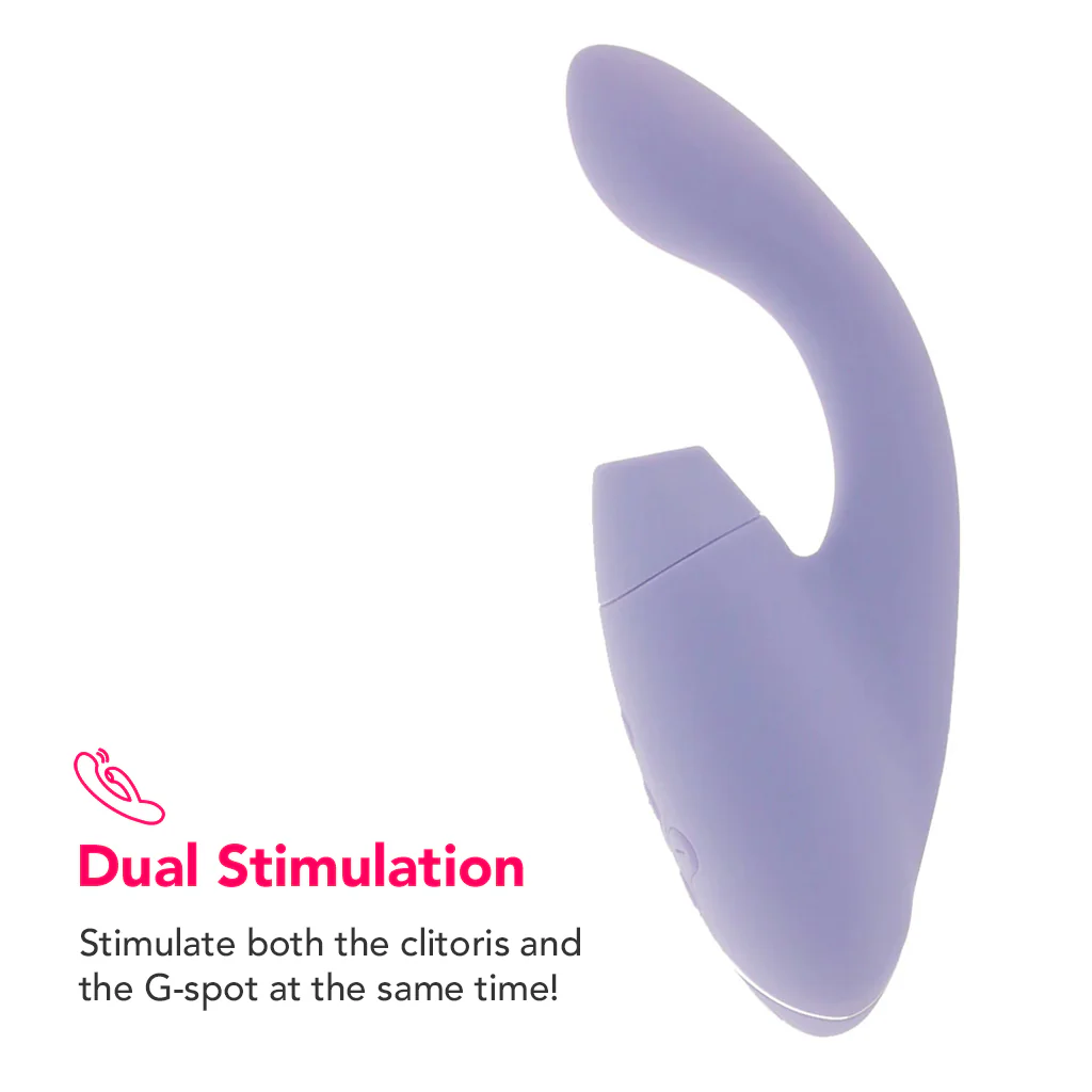 Womanizer Duo 2 Clitoral & G-Spot Stimulator in Lilac - Image 3