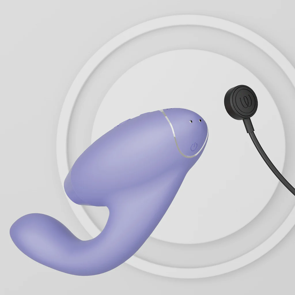Womanizer Duo 2 Clitoral & G-Spot Stimulator in Lilac - Image 4