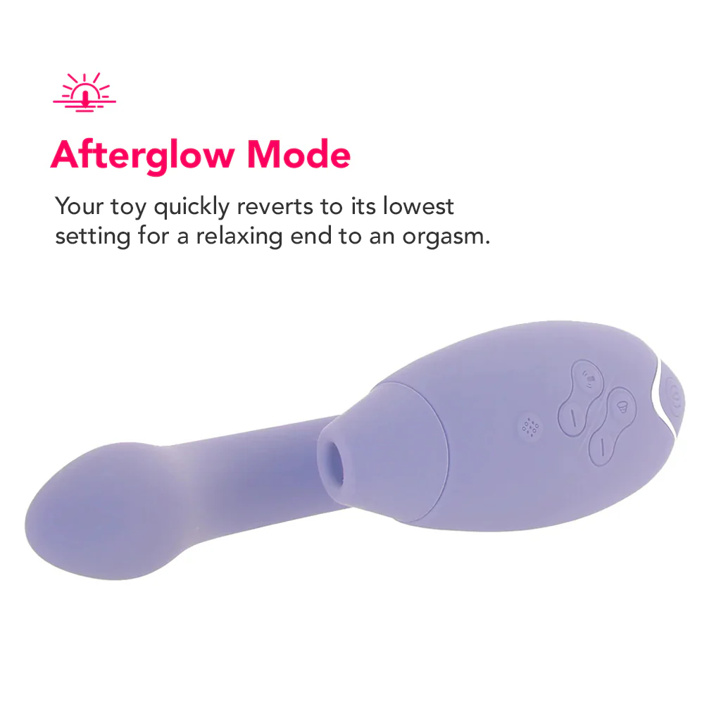 Womanizer Duo 2 Clitoral & G-Spot Stimulator in Lilac - Image 5