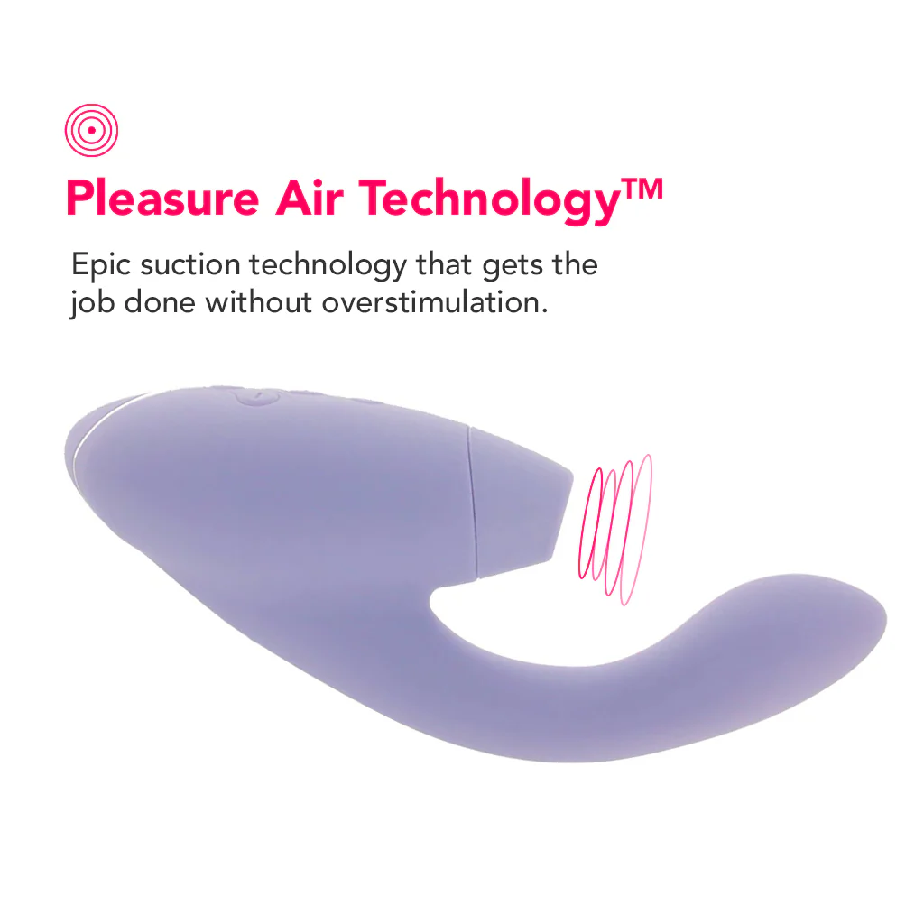 Womanizer Duo 2 Clitoral & G-Spot Stimulator in Lilac - Image 6