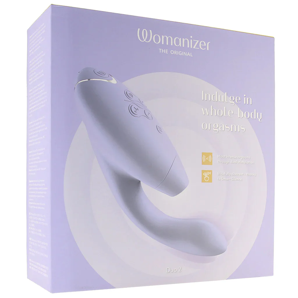 Womanizer Duo 2 Clitoral & G-Spot Stimulator in Lilac - Image 9