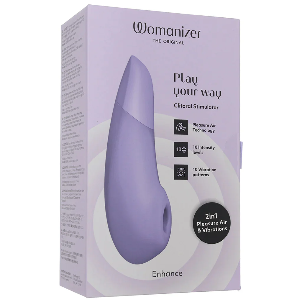 Womanizer Enhance Pleasure Air Vibe in Lilac - Image 9