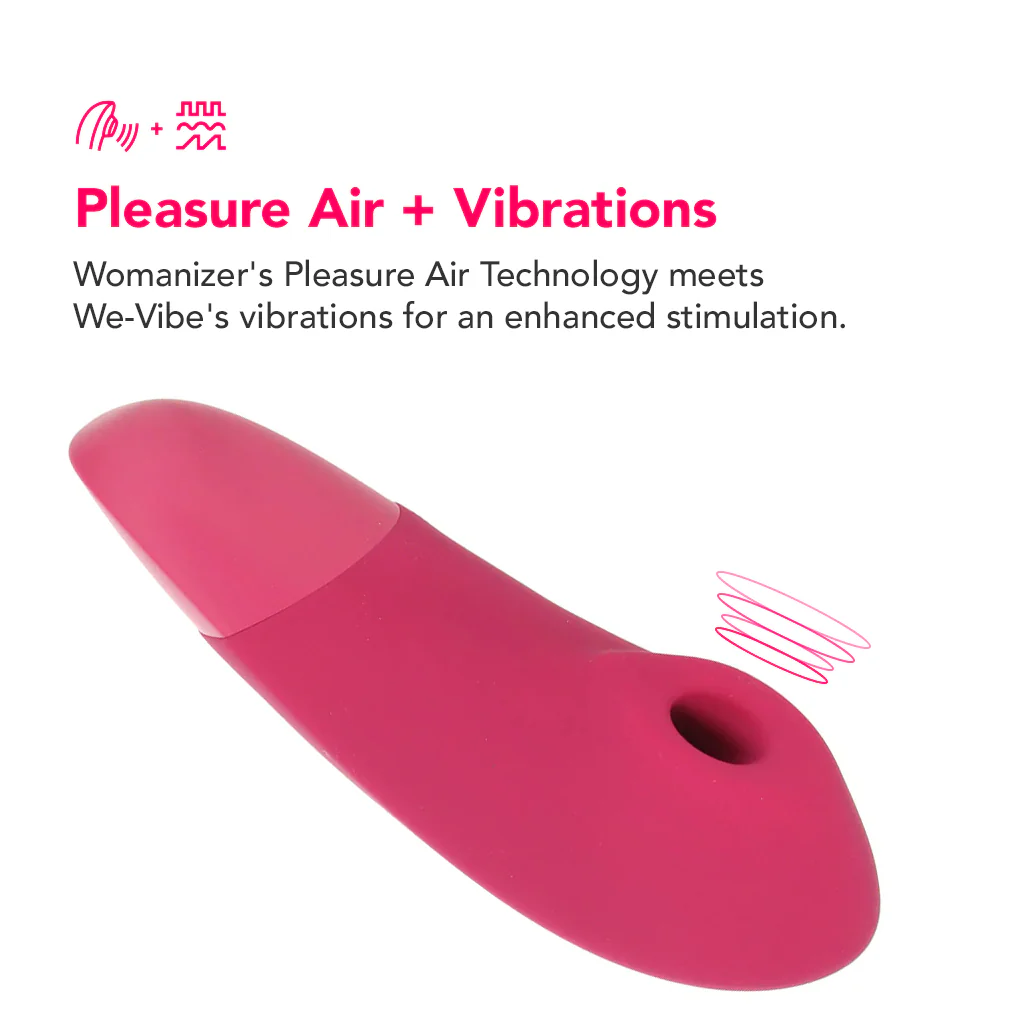 Womanizer Enhance Pleasure Air Vibe in Pink - Image 3