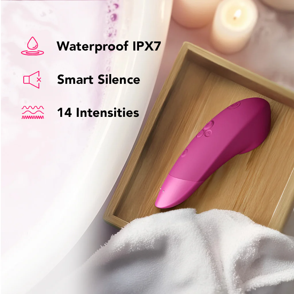 Womanizer Enhance Pleasure Air Vibe in Pink - Image 8