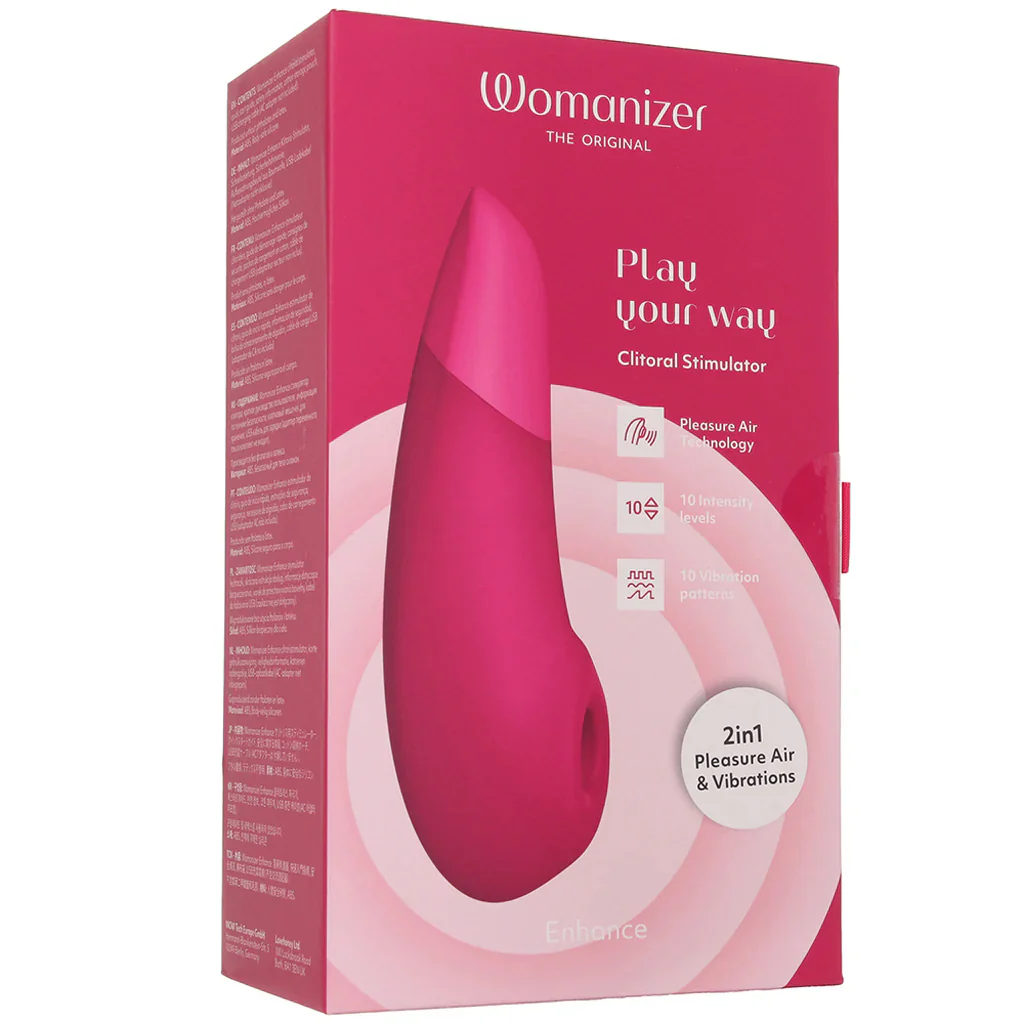 Womanizer Enhance Pleasure Air Vibe in Pink - Image 9