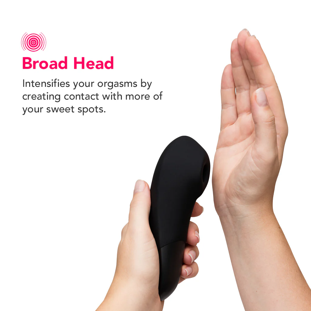 Womanizer Enhance Pleasure Air Vibe in Black - Image 6