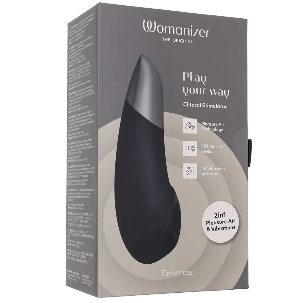 Womanizer Enhance Pleasure Air Vibe in Black - Image 9