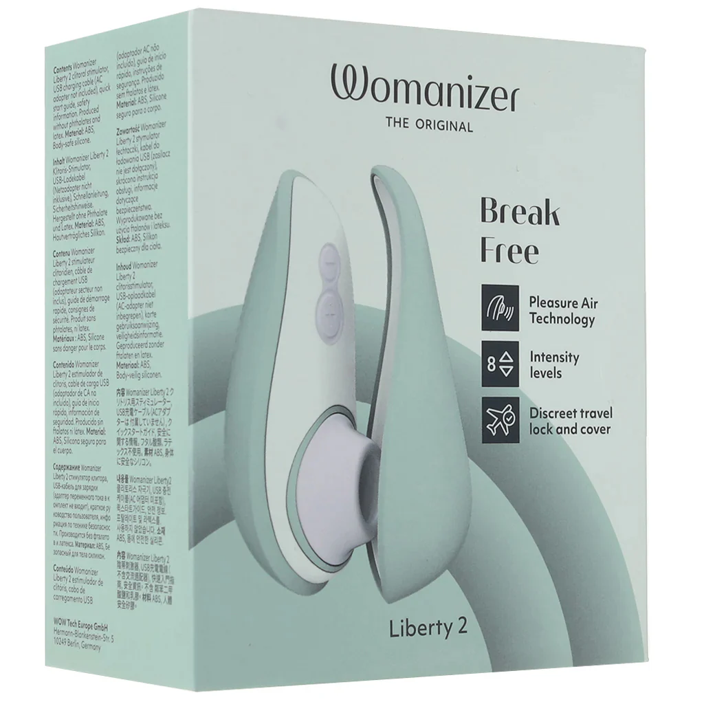 Womanizer Liberty 2 Clitoral Stimulator in Sage - Image 9