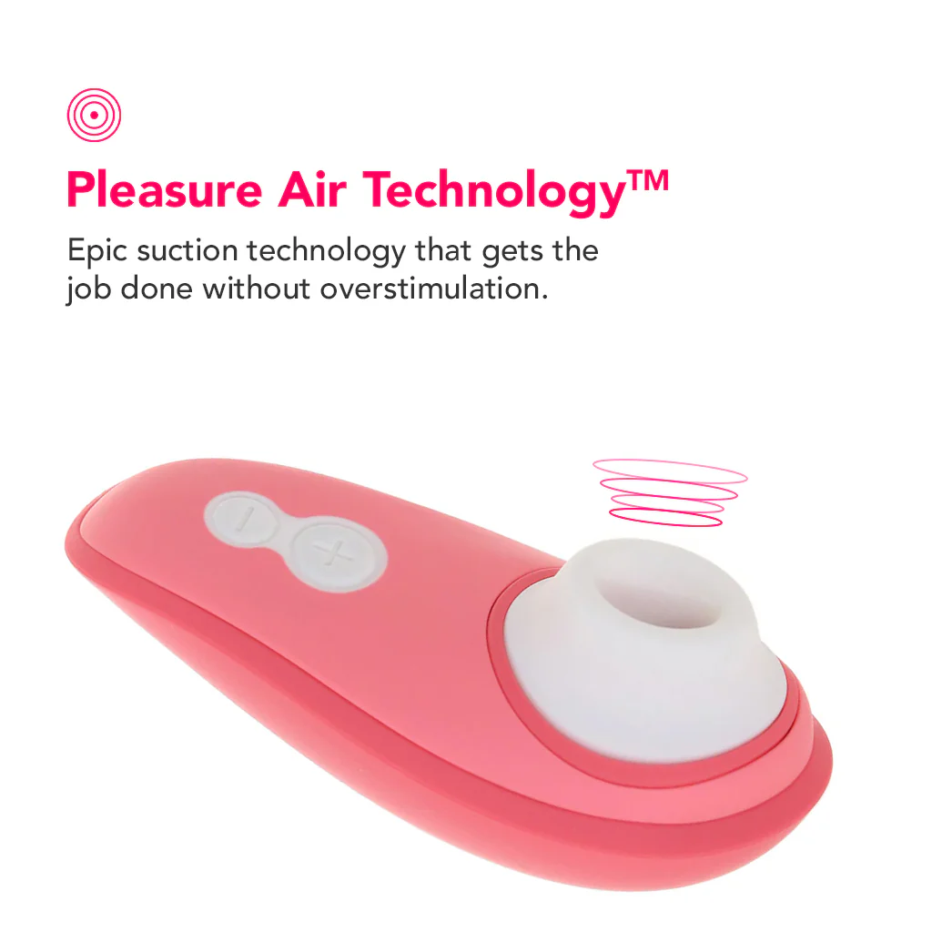 Womanizer Liberty 2 Clitoral Stimulator in Vibrant Rose - Image 5