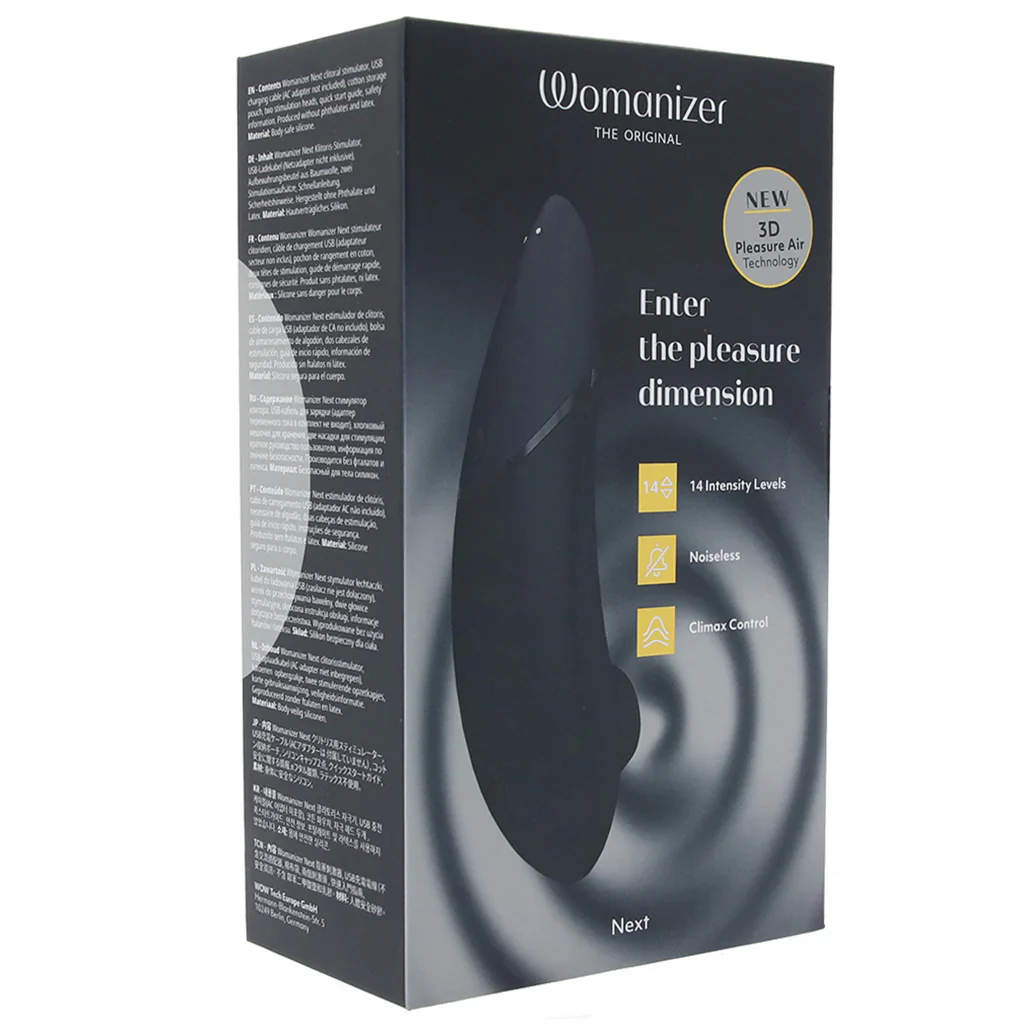 Womanizer Next 3D Pleasure Air Stimulator in Black - Image 9