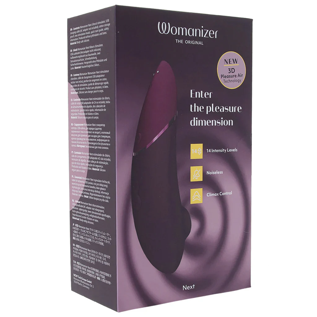 Womanizer Next 3D Pleasure Air Stimulator in Purple - Image 9