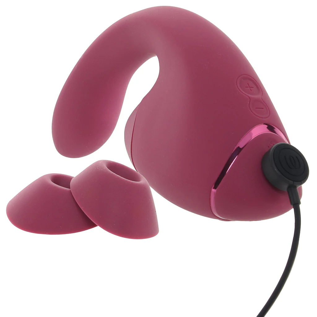 Womanizer Next Duo Clitoral Suction & G-Spot Vibe in Pink - Image 5