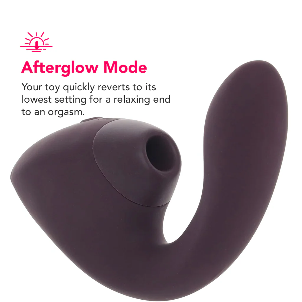 Womanizer Next Duo Clitoral Suction & G-Spot Vibe in Purple - Image 2