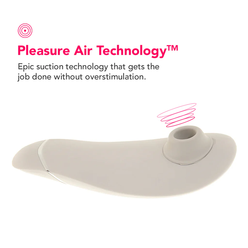 Womanizer Premium 2 Pleasure Air Stimulator in Gray - Image 6