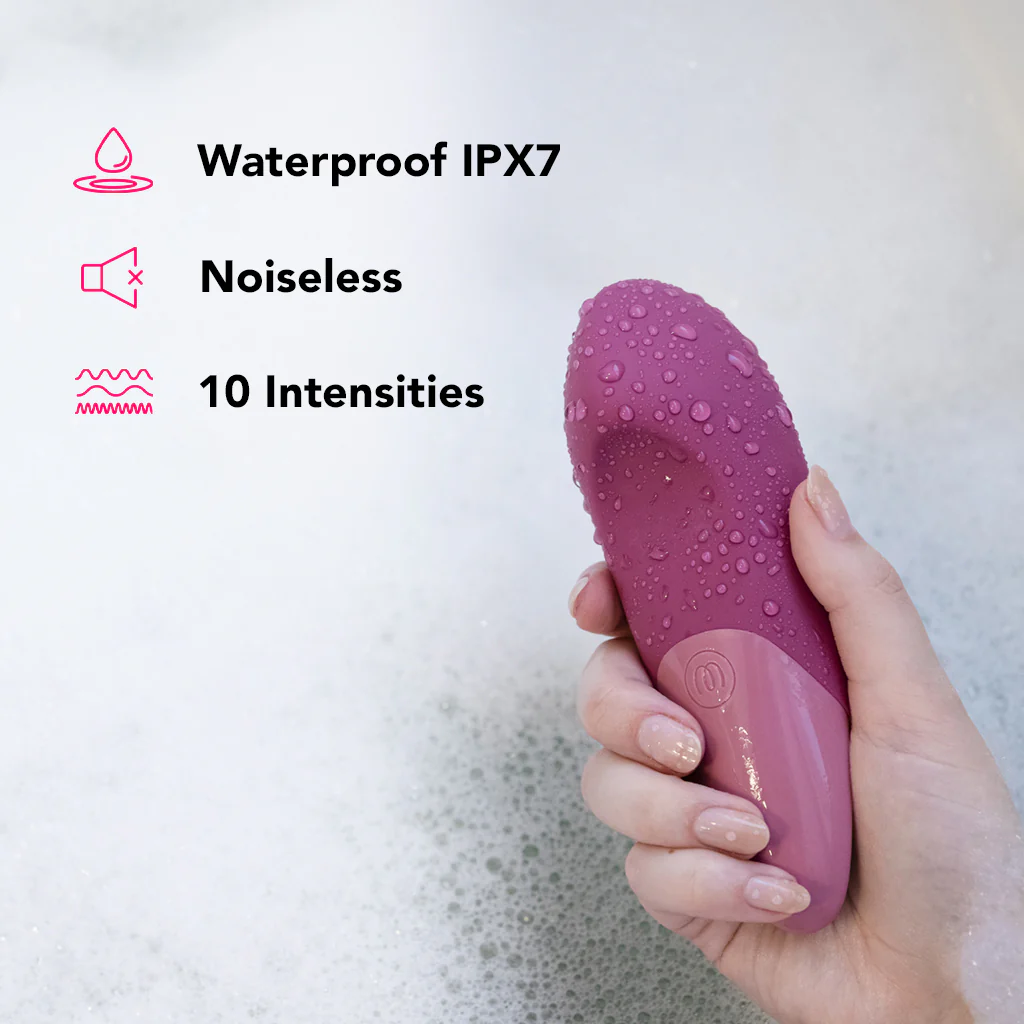 Womanizer UltraWave Lay-On Vibe in Dusty Pink - Image 8