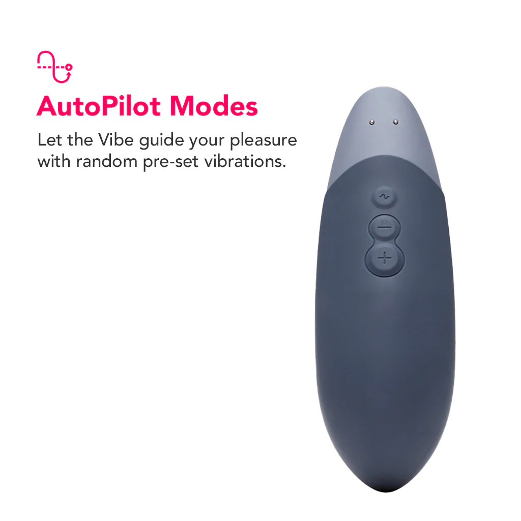 Womanizer UltraWave Lay-On Vibe in Dark Blue - Image 5