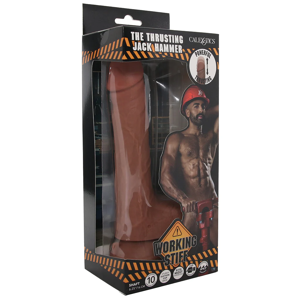 Working Stiff The Thrusting Jack Hammer Dildo - Image 9