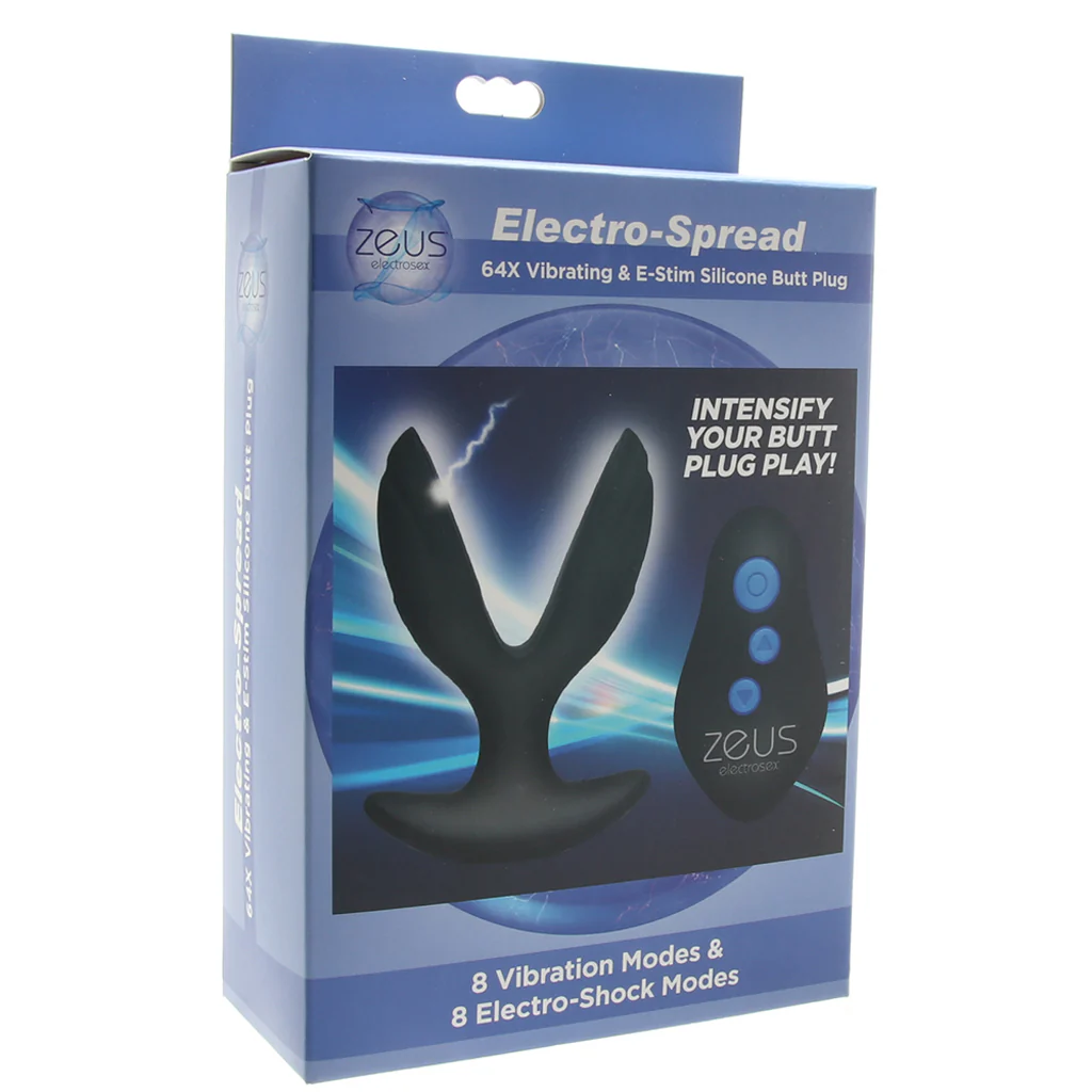 Zeus Electro-Spread Vibrating E-Stim Butt Plug - Image 6