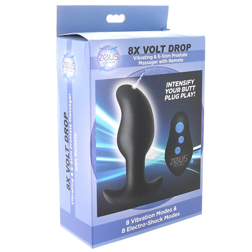 Zeus Volt Drop E-Stim Prostate Vibe - Image 6