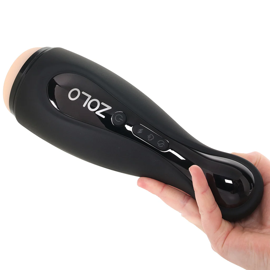 Zolo Blowpin One-Touch Vibrating Suction Stroker - Image 4